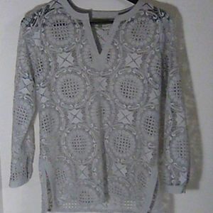 Sigrid Olsen knitted blouse